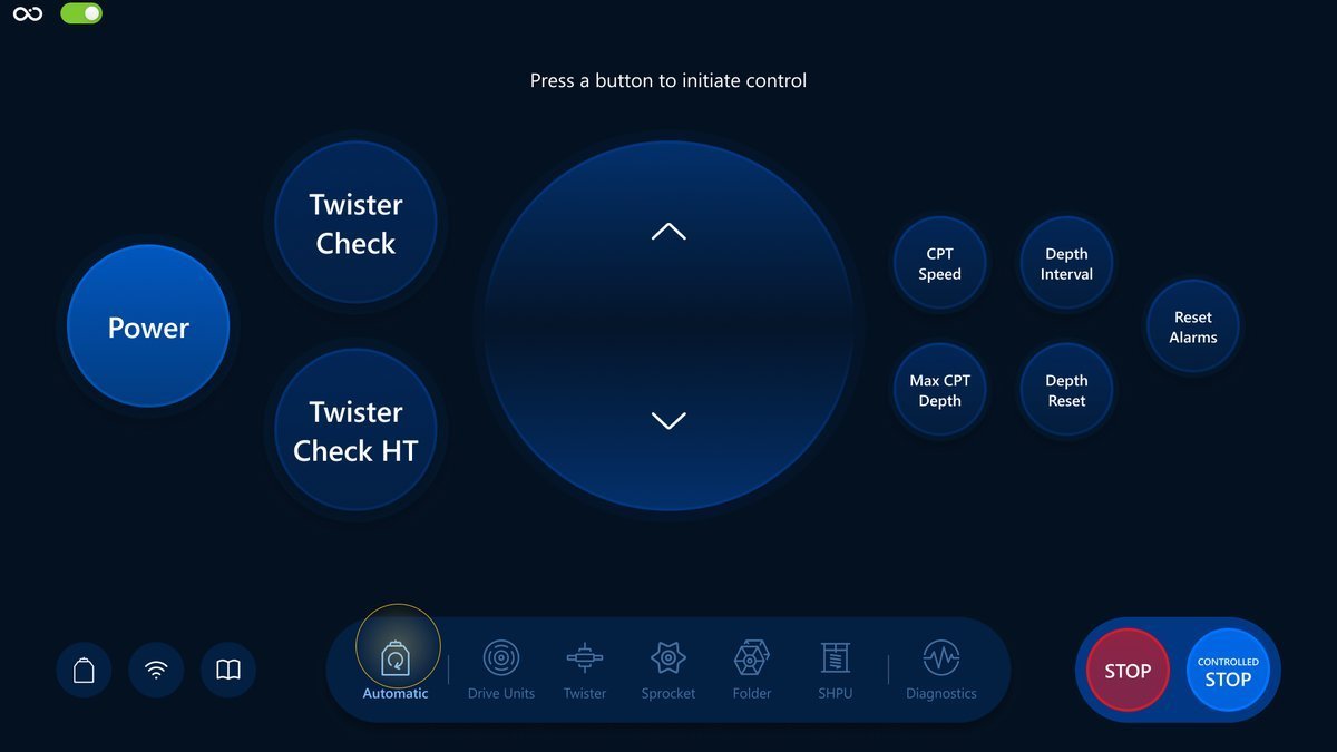 Navigate to Automatic screen