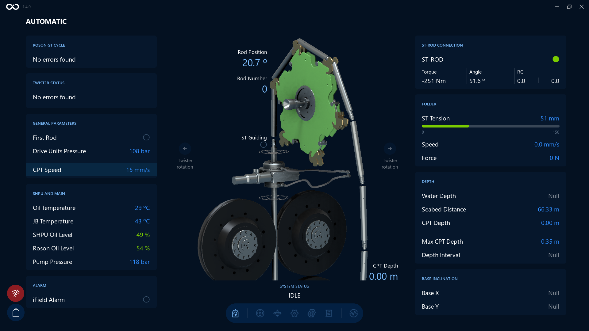 CPT Speed on a Visualization screen