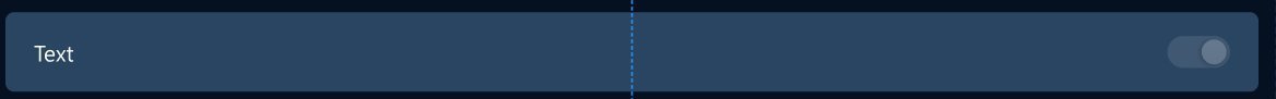 Toggle with waiting status
