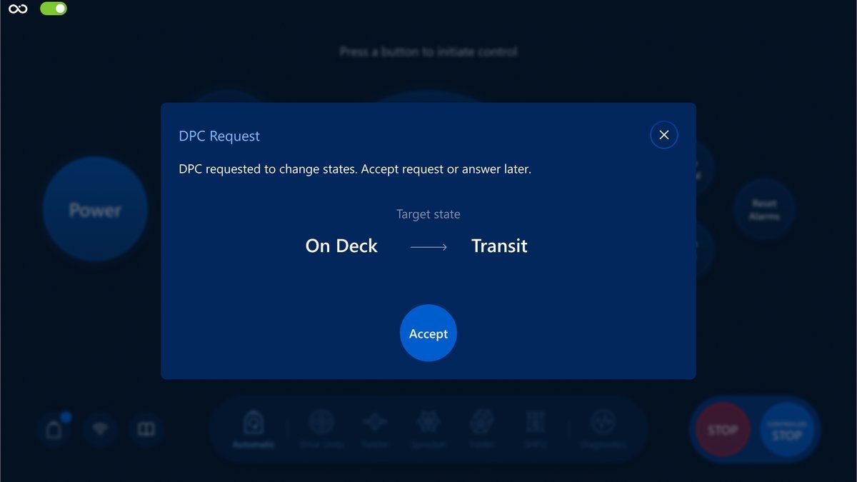 Request modal
