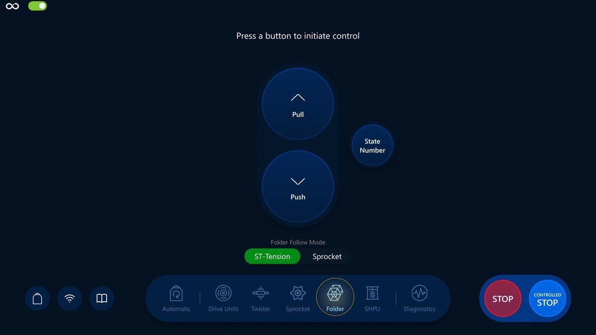 Navigate to Folder screen