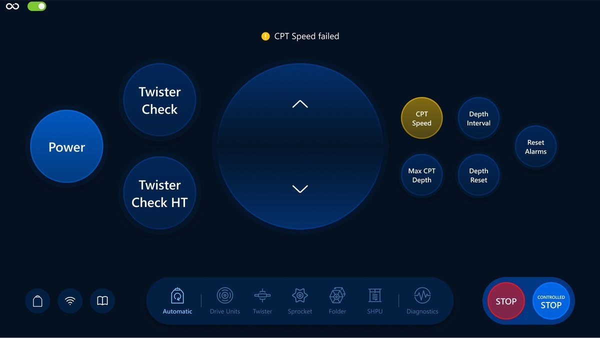 CPT Speed button error