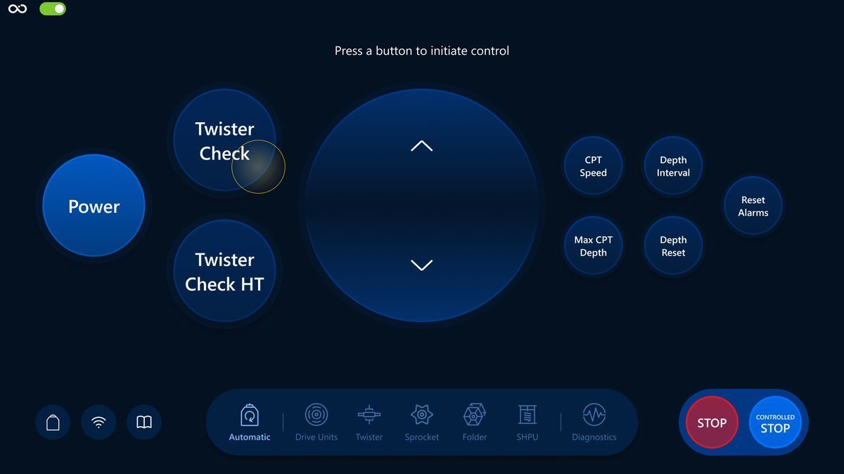 Twister Check tap action