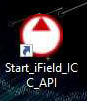 Start iField ICC API shortcut